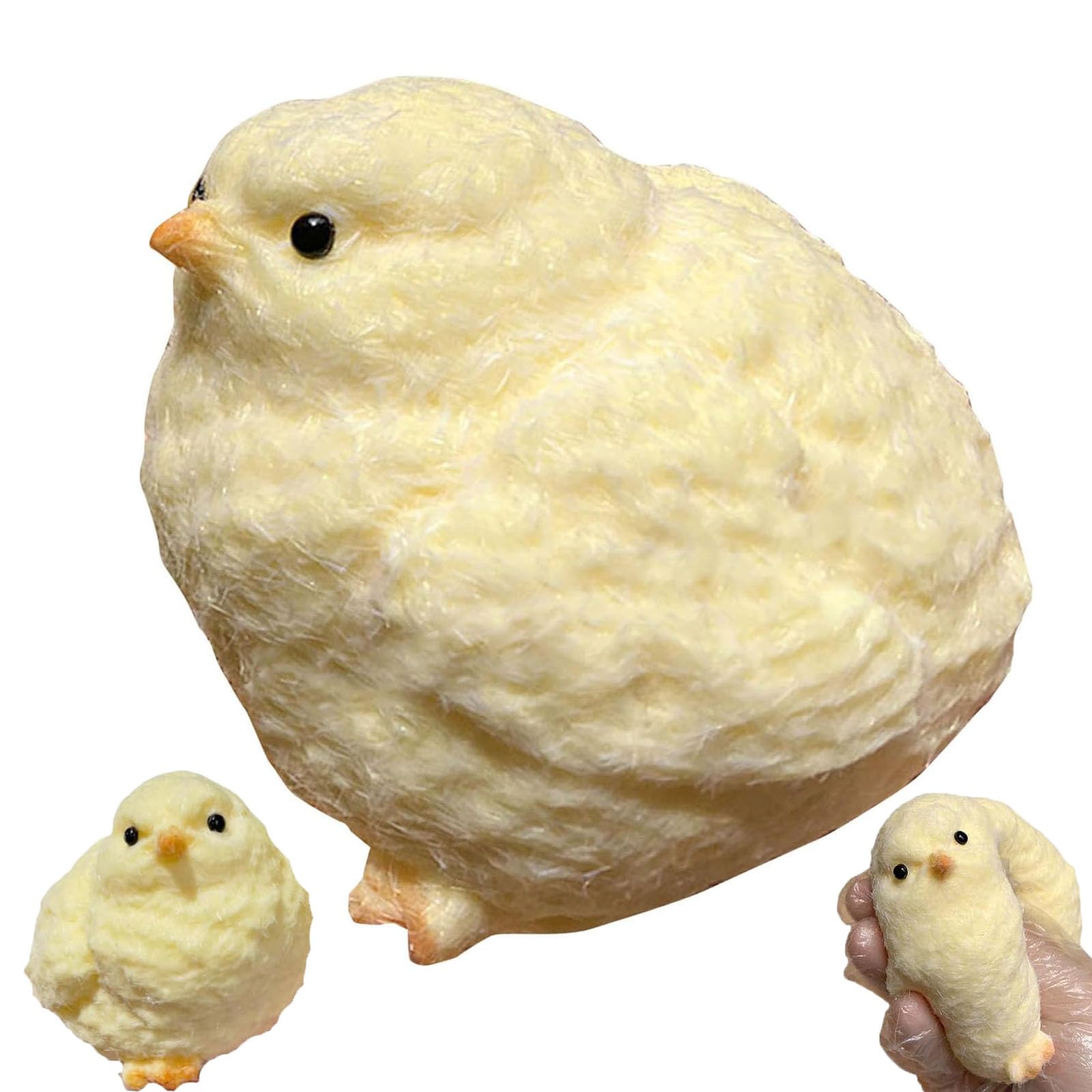 Squishy ChickenChicken SquishyHandmade Chick Squishy ToysChick Squishy ToysHandmade Chick Toys Super Soft Toys to Ease Stress